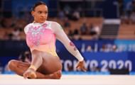 Rebeca Andrade at the Tokyo Olympics Artistic Gymnastics